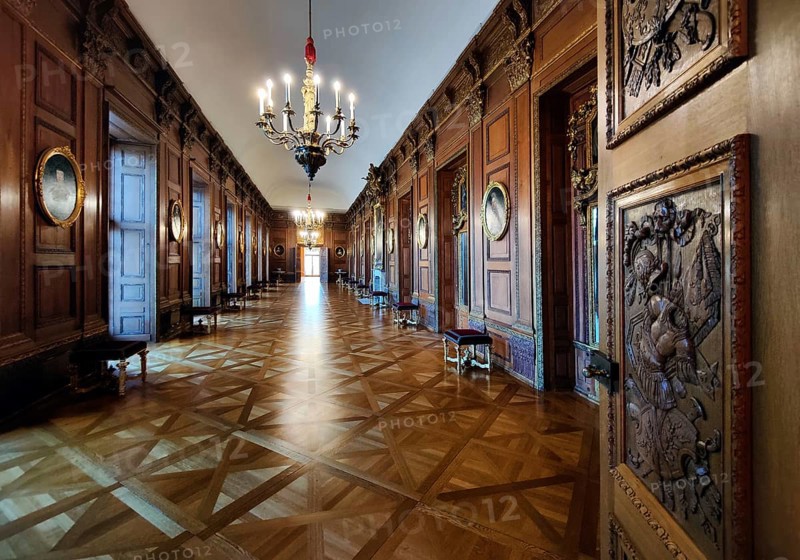 Oak Gallery in the Old Palace, Charlottenburg Palace, Berlin, Germany