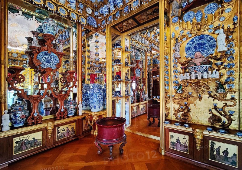 Porcelain Cabinet in the Old Palace, Charlottenburg Palace, Berlin, Germany