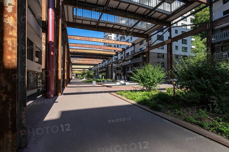 The former factory building of the Georg fisherman AG steel foundry, cultural monument, residential neighbourhood, catering, commercial space, leisure facility, Schaffhausen, Switzerland