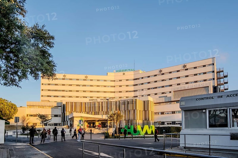 Photo of university hospital in Seville, Spain