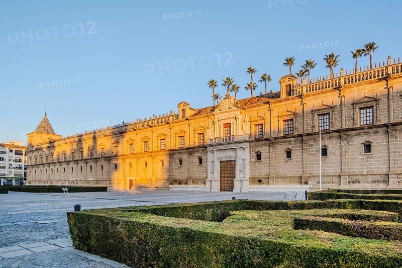 View of Andalusian parlament in Seville, Spain