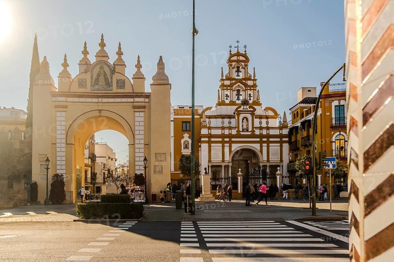 Arco de la Macarena in Seville, Spain