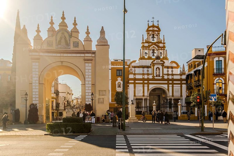 Arco de la Macarena in Seville, Spain