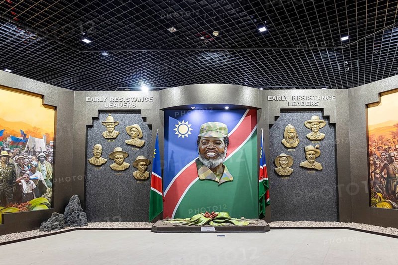 The Independence Memorial Museum in Windhoek, Namibia- 9 August, 2025: honors Dr. Sam Nujoma and the country's journey to independence