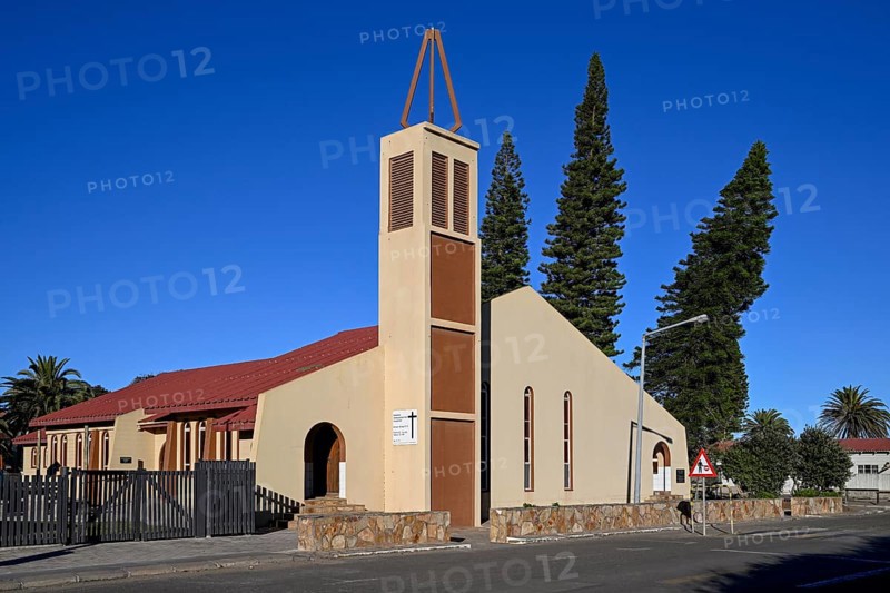 Dutch Reformed Church, Oranjemund, Diamond Sperrgebiet, Karas Region, Namibia