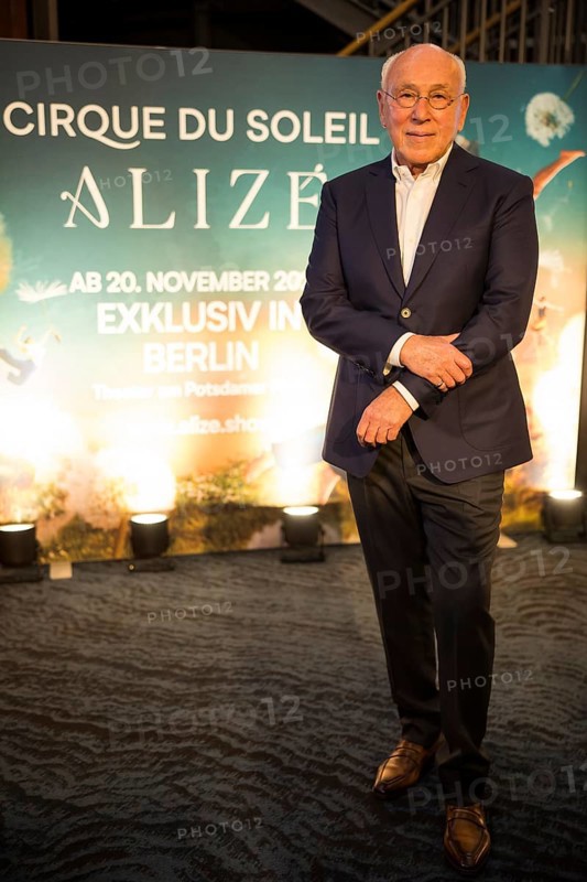 Marek Lieberberg (CEO Live Nation Germany) after the press screening of Alizé, a joint production by Cirque du Soleil and Live Nation at the Theater am Potsdamer Platz, Berlin, 23/09/2025