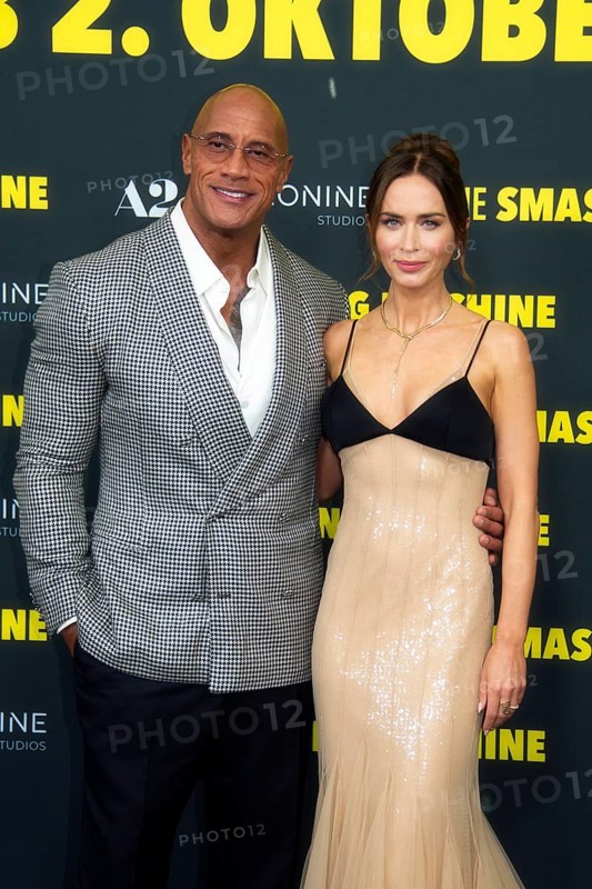 Dwayne Johnson, Emily Blunt, THE SMASHING MACHINE, Red Carpet for the German premiere at ZOO PALAST, Berlin, 22.09.2025