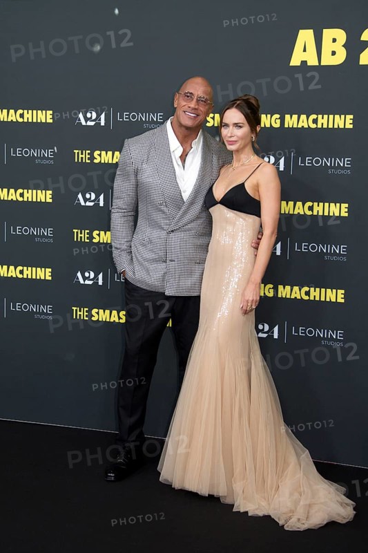 Dwayne Johnson, Emily Blunt, THE SMASHING MACHINE, Red Carpet for the German premiere at ZOO PALAST, Berlin, 22.09.2025