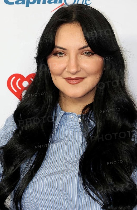 Julia Michaels at the 2025 iHeartRadio Music Festival held at T-Mobile Arena in Las Vegas, USA on September 19-20, 2025, Las Vegas, NV, USA, Las Vegas, Nevada, USA