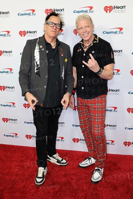 Noodles and Dexter Holland of The Offspring at the 2025 iHeartRadio Music Festival held at T-Mobile Arena in Las Vegas, USA on September 19-20, 2025, Las Vegas, NV, USA, Las Vegas, Nevada, USA