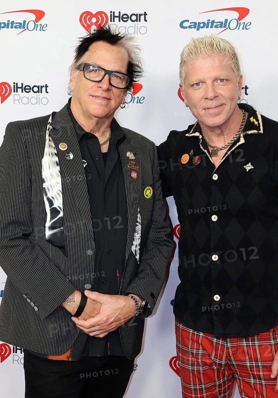 Noodles and Dexter Holland of The Offspring at the 2025 iHeartRadio Music Festival held at T-Mobile Arena in Las Vegas, USA on September 19-20, 2025, Las Vegas, NV, USA, Las Vegas, Nevada, USA