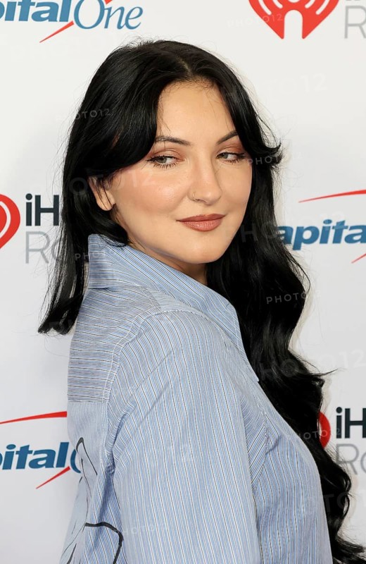 Julia Michaels at the 2025 iHeartRadio Music Festival held at T-Mobile Arena in Las Vegas, USA on September 19-20, 2025, Las Vegas, NV, USA, Las Vegas, Nevada, USA