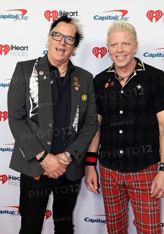 Noodles and Dexter Holland of The Offspring at the 2025 iHeartRadio Music Festival held at T-Mobile Arena in Las Vegas, USA on September 19-20, 2025, Las Vegas, NV, USA, Las Vegas, Nevada, USA