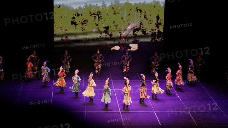 Dancers from Fire of Anatolia perform a variety of stage choreographies in traditional Anatolian costumes. The troupe is one of the largest dance ensembles in the world, with 120 members, and holds several Guinness World Records, Gaziantep, Gaziantep, Türkiye