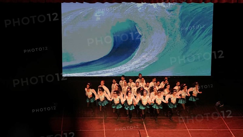 Dancers from Fire of Anatolia perform a variety of stage choreographies in traditional Anatolian costumes. The troupe is one of the largest dance ensembles in the world, with 120 members, and holds several Guinness World Records, Gaziantep, Gaziantep, Türkiye