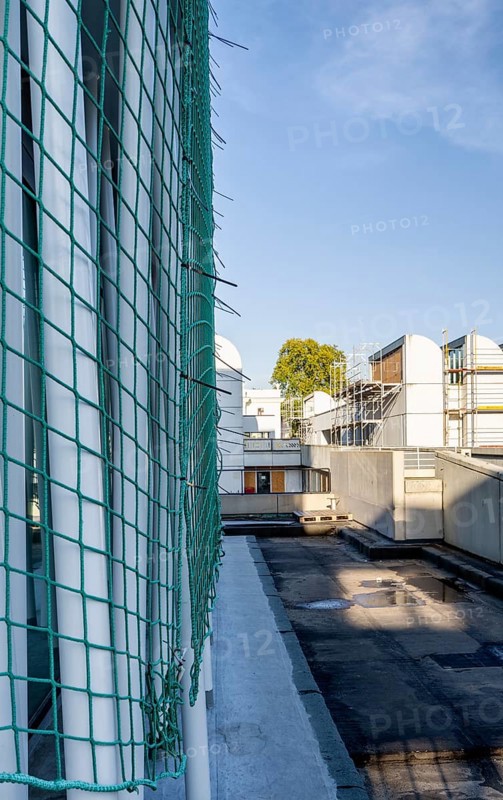 Open day, Bauhaus Archive, construction site in Klngelhöferstraße, Berlin, Germany