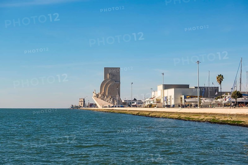 Lisbon, Portugal - January 1, 2025 - Monument to the Discoveries in Belem