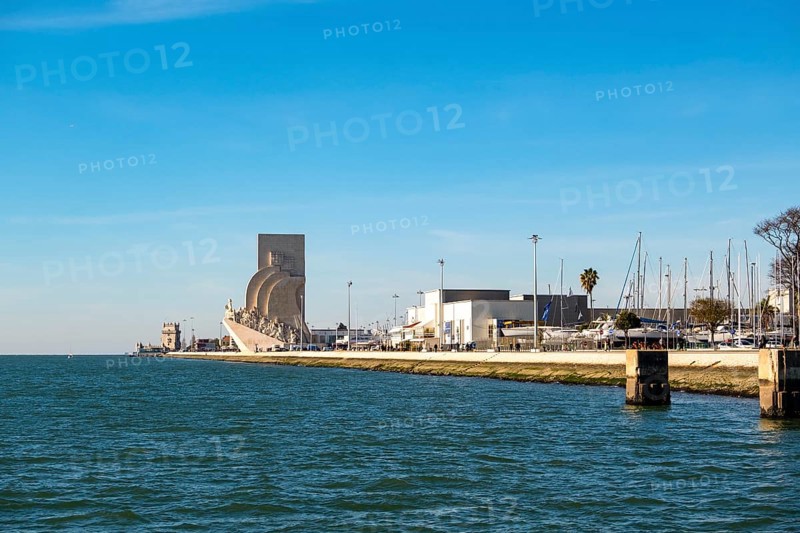 Lisbon, Portugal - January 1, 2025 - Monument to the Discoveries in Belem