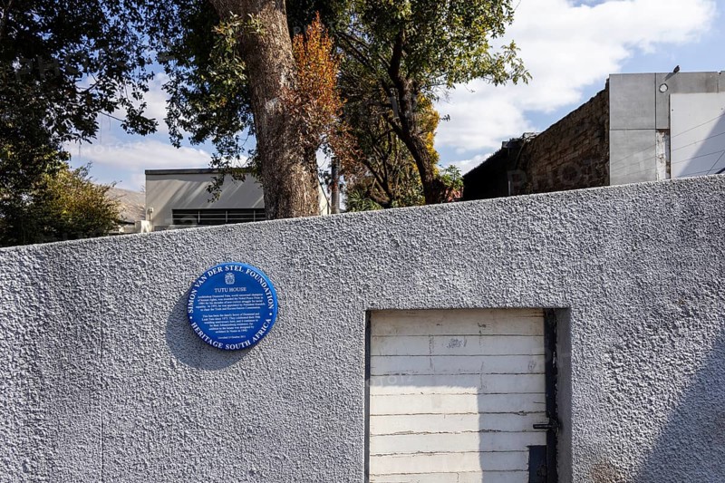 House of Desmond Tutu, in Soweto, Johannesburg, South Africa. Johannesburg, South Africa - August 9, 2025: house of Desmond Tutu, a South African Anglican bishop known for his work as an anti apartheid and human rights activist, in Soweto