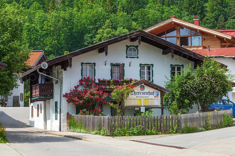 House, Reit im Winkl, Chiemgau, Upper Bavaria, Bavaria, Germany