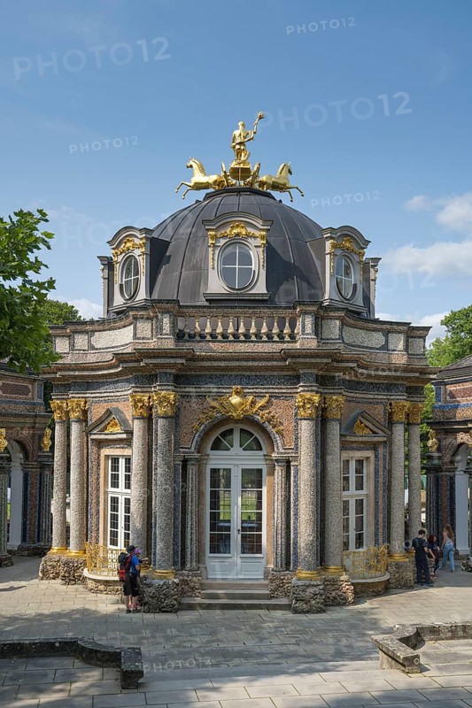 New Palace, Temple of the Sun, Hermitage, Bayreuth, Upper Franconia, Franconia, Bavaria, Germany