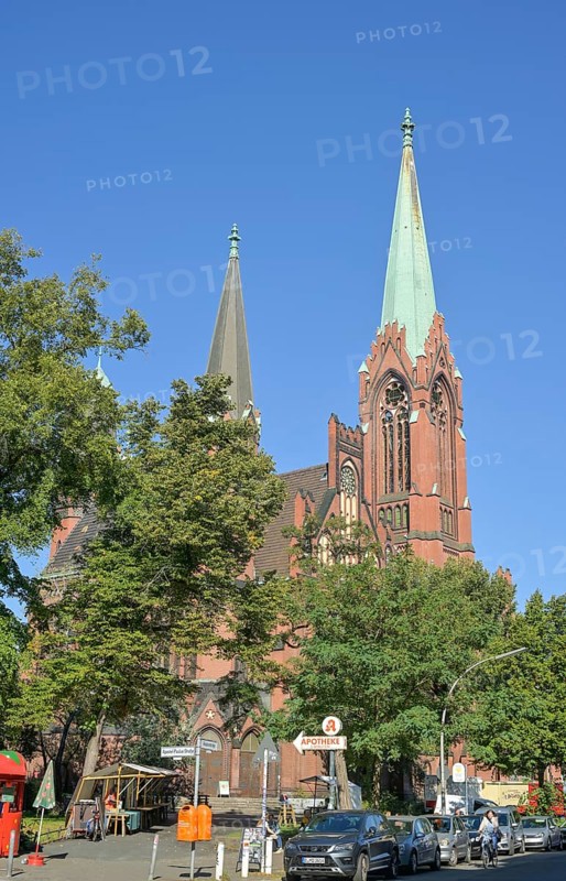 Ev. Apostel-Paulus-Kirche, Akazienstraße, Schöneberg, Berlin, Germany