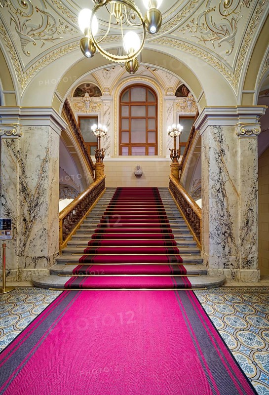 Luxury Spa Imperial Spa, Staircase, Interior, Interior, Spa, Healing spring, Health, Mineral, Mineral water, Illness, Karlovy Vary, Karlovy Vary, Bohemia, Czech Republic