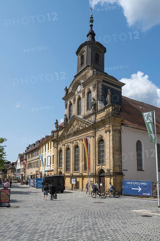Spitalkirche, city centre, Bayreuth, Upper Franconia, Franconia, Bavaria, Germany