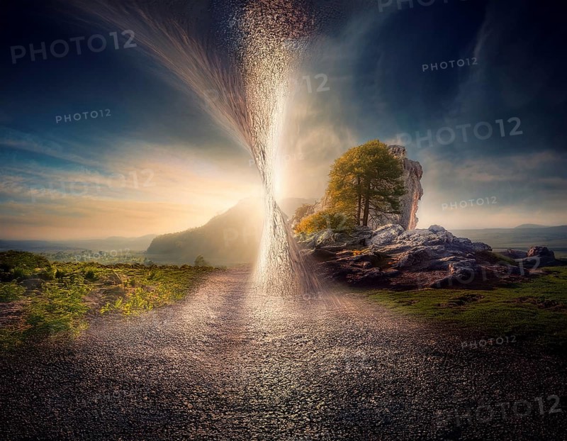 Life Concept. Existence survival being consciousness. Growth of new life, AI generated