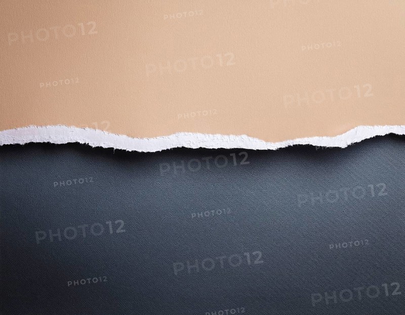 Torn paper reveals a surface underneath, symbolizing mystery and space, AI generated