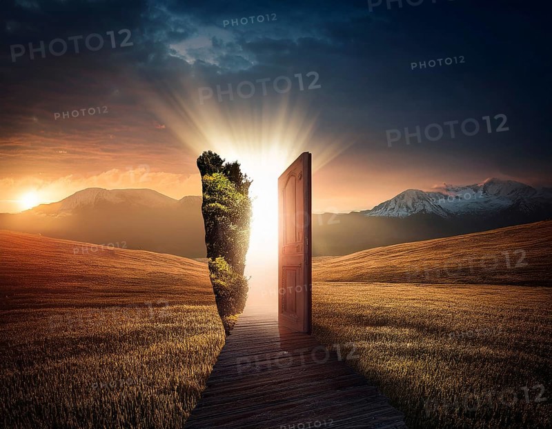 Life Concept. Existence survival being consciousness. Growth of new life, AI generated
