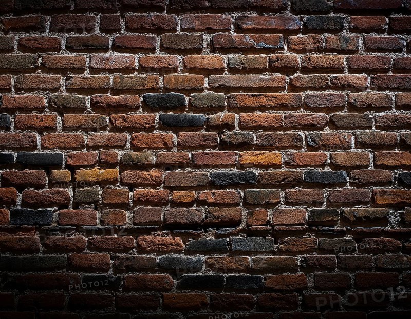 Brick wall texture for background. Abstract brick wall texture for pattern background. AI generated image, ai