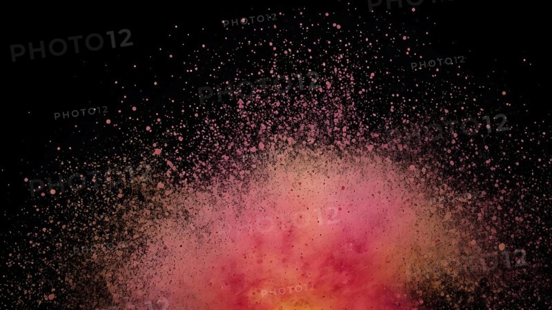 Color dust explosion poster bursting with vibrant energy, abstract powder splash, festival inspiration, and colorful digital décor, AI generated