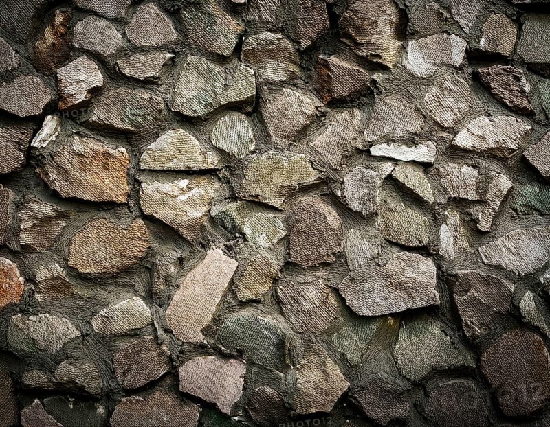 Textured rock pattern background wall poster symbolizing strength, nature's artistry, and timeless rustic decorative wall charm, AI generated