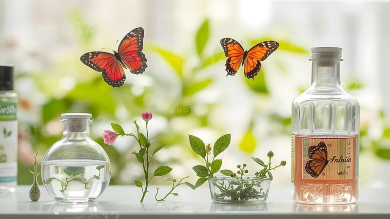 Molecular biology concepts. Biology science. AI generated image, ai