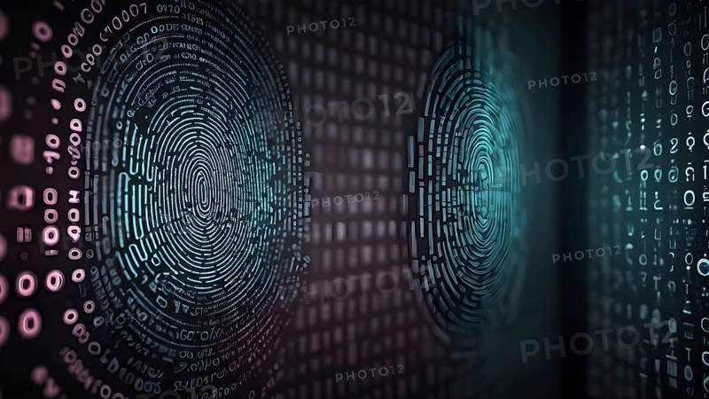 Abstract cyber security image symbolizing encrypted protection, data safety, digital defense, and secure online technology systems, AI generated