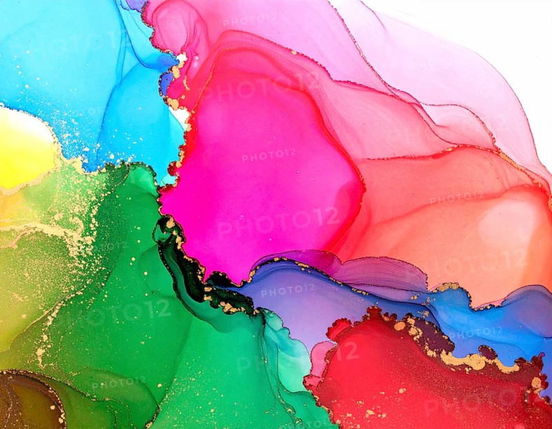 Colorfully painted background with vivid brush strokes and abstract design, symbolizing creativity, expression, and artistic inspiration, AI generated