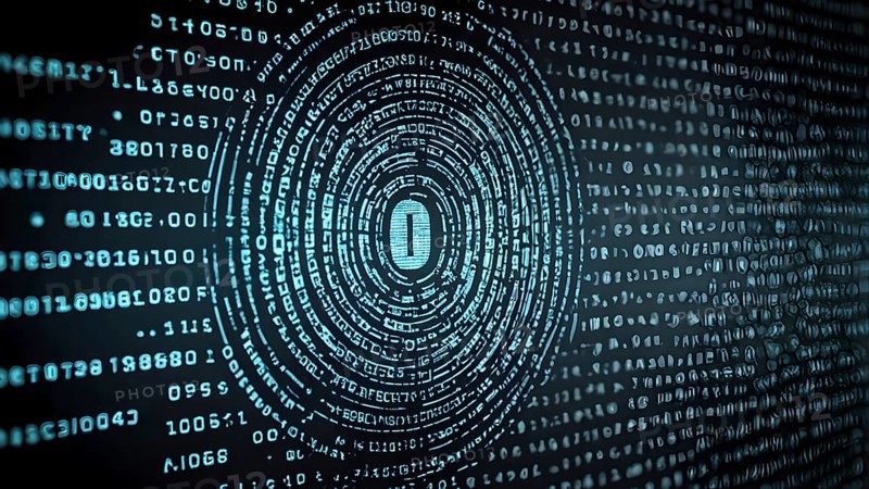 Abstract cyber security image symbolizing encrypted protection, data safety, digital defense, and secure online technology systems, AI generated