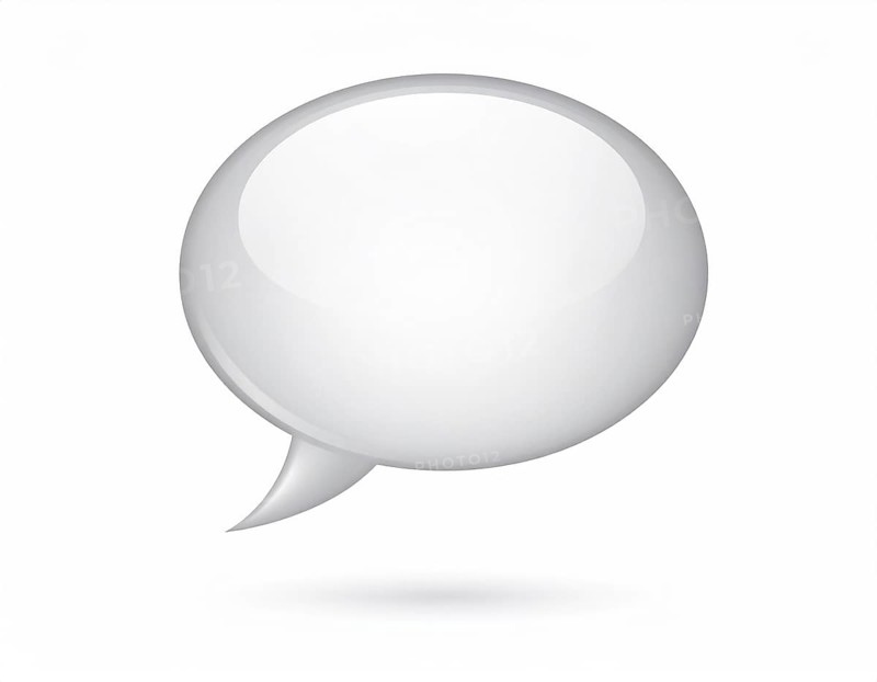 Speech bubble concept image symbolizing communication, dialogue, conversation, chat messages, and interactive digital expression, AI generated
