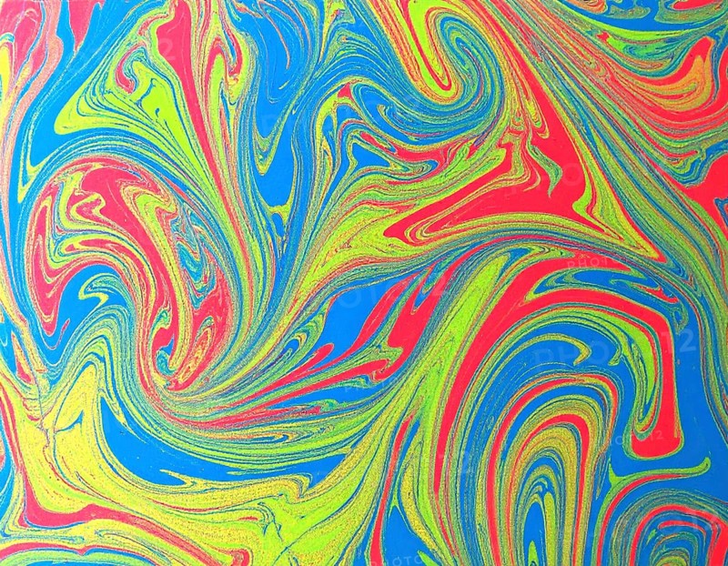 Colorfully painted background with vivid brush strokes and abstract design, symbolizing creativity, expression, and artistic inspiration, AI generated