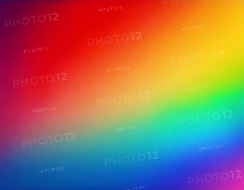 Gradient rainbow colors blending seamlessly into vivid tones, creating abstract artistic harmony for décor and design, AI generated