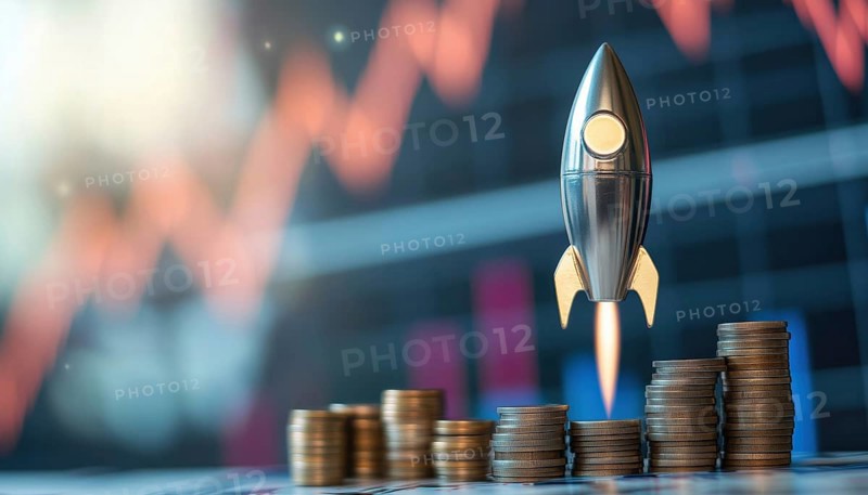 Enhanced Earnings And Pay, Economic Advancement, Profitable Investments And Currency Appreciation Drive High Performance To Soaring Heights, AI generated