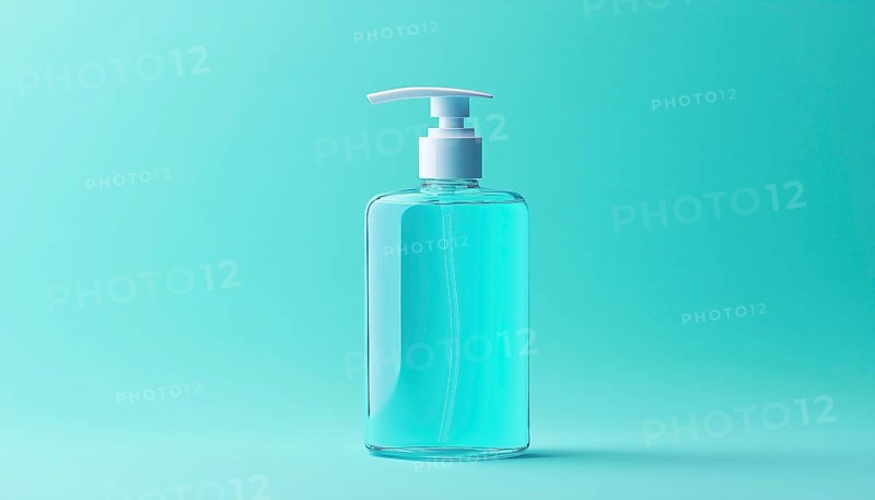 Antibacterial Handwash Sanitizer: A Modern Hygiene Product For Prevention And Protection With Alcohol Rub And Disinfection Properties In Various Forms And Containers, AI generated