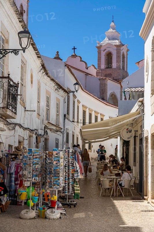 The historic centre of Lagos, R. Henrique Correia da Silva, in the west of the Algarve, Portugal