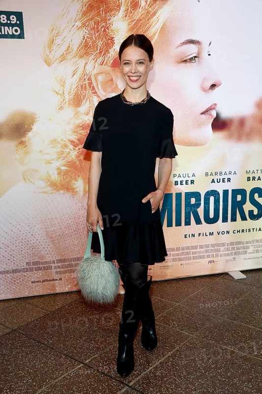 Paula Beer at the Berlin premiere of Miroirs No 3 at the Filmtheater am Friedrichshain in Berlin on 18.9.2025