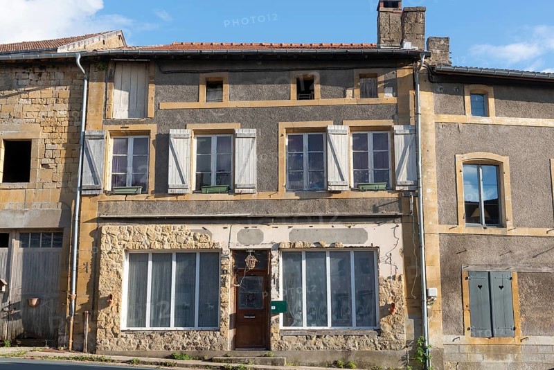 Historic building, Marville, Renaissance village, Département Meuse, Grand Est, France
