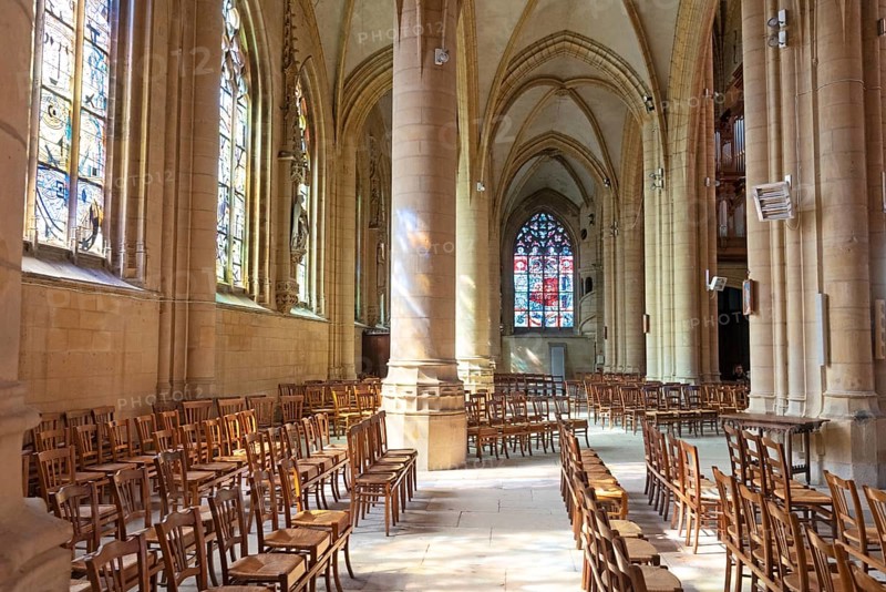 Basilica of Notre-Dame-d'Espérance, Our Lady of Hope, Church of Our Lady, Charleville-Mézières, Mézières district, Ardennes, Grand Est, France