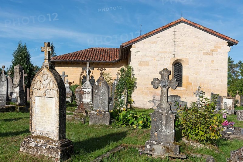 Saint-Hilaire cemetery, chapel, Marville, Renaissance village, Département Meuse, Grand Est, France