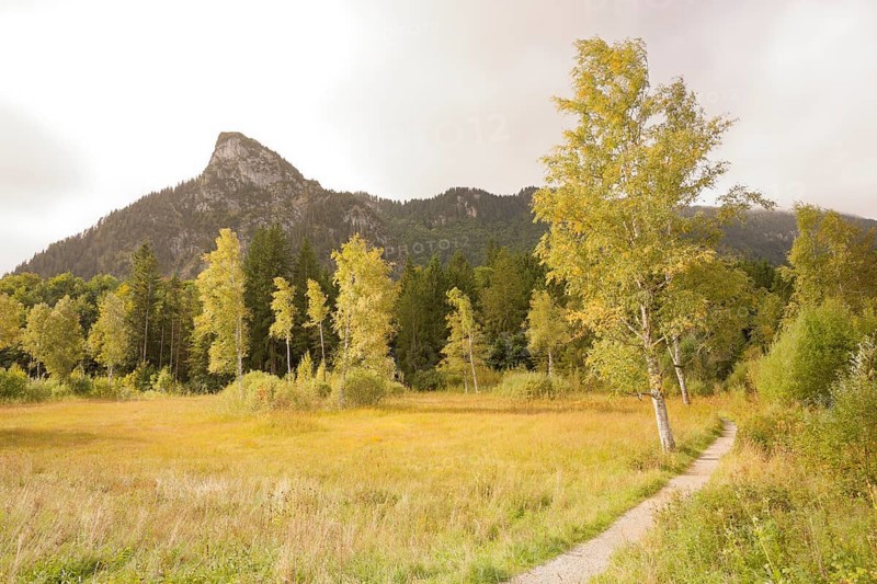View of the Kofel, mountain, Zinken, mountain hiking, hiking, Oberammergau, Catholic, Ammergau, Ammergau Alps, Upper Bavaria, Garmisch-Partenkirchen, Alps, Bavaria, holiday, holiday region, active holiday, recreation, holiday, summer holiday, holiday region, Germany