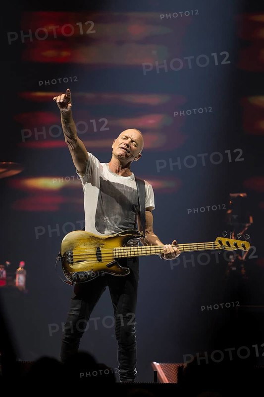 Sting (real name: Gordon Matthew Thomas Sumner, CBE) live on Sting 3.0 tour at Berlin's Uber Arena on 16.10.2025